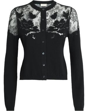 Ulla Johnson Merino Wool Talia Cardigan - Black
