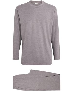 Zimmerli of Switzerland Cozy Comfort Pyjama Set - Grey