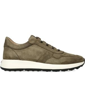 Tod's Suede Allacciato 79K Trainers - Green