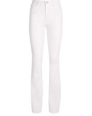 L'Agence Ruth Straight Jeans - White