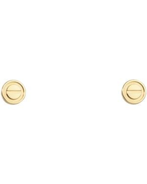 Cartier Love Stud Earrings - White