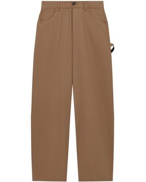 Loewe Cotton Carpenter Pants - Brown