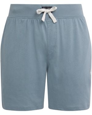 Polo Ralph Lauren Cotton Jersey Pyjama Shorts - Blue