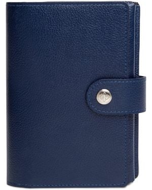Ettinger Leather Capra Pill Case - Blue