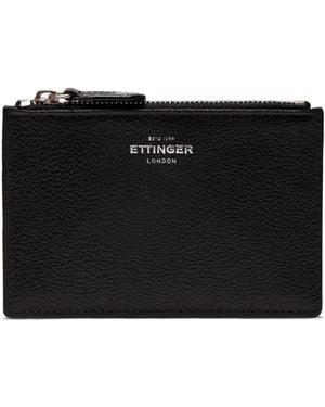 Ettinger Mini Leather Capra Travel Pouch - Black