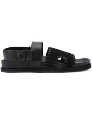 Kurt Geiger Suede Baker Sandals - Black