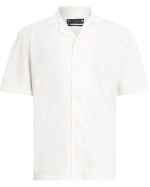 AllSaints Organic Cotton Robson Shirt - White
