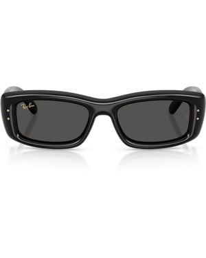 Ray-Ban Kiliane Puffer Rectangle Sunglasses - Black