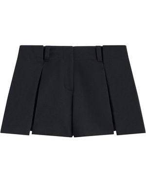 Givenchy Wool Pinch Shorts - Black
