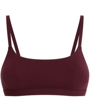 Skims Fits Everybody Scoop-Neck Bralette - Purple