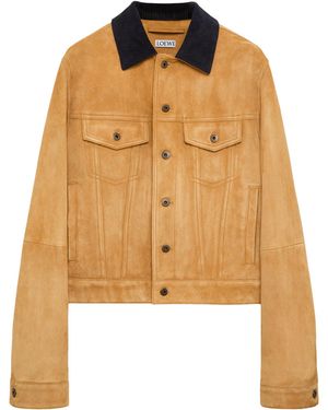 Loewe Suede Jacket - Metallic