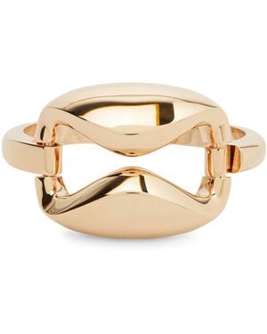Max Mara Oversized Geometric Bracelet - Metallic