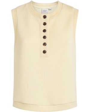 Varley Marla Tank Sweater Vest - Natural