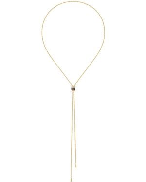 Boucheron Small Mixed And Diamond Quatre Classique Tie Necklace - White