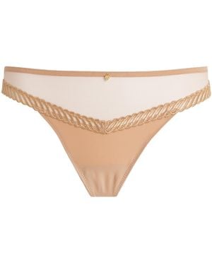 Aubade Sheer Emotion Tanga - White