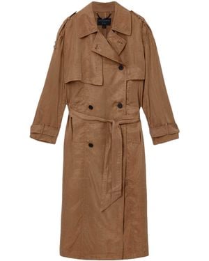 AllSaints Linnie Trench Coat - Brown