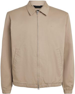 Rag & Bone Stretch-Cotton Harrington Jacket - Natural