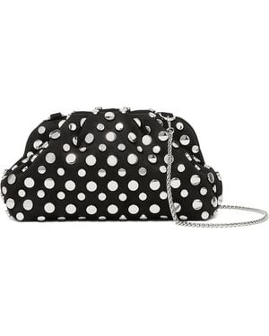 Marella Studded Clutch Bag - Black