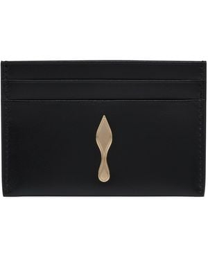 Christian Louboutin Bettina Calfskin Card Holder - Black