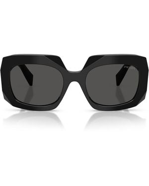 Prada Acetate Pr B23S Sunglasses - Black