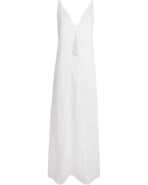SIR. Cotton Klara Maxi Dress - White