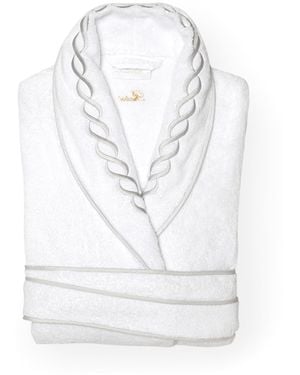 Pratesi Cotton Treccia Bathrobe - White