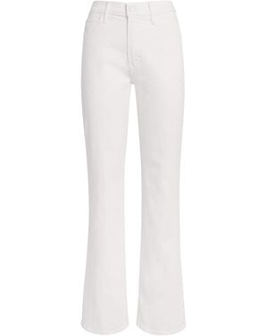 Mother The Kick It Straight Jeans - White