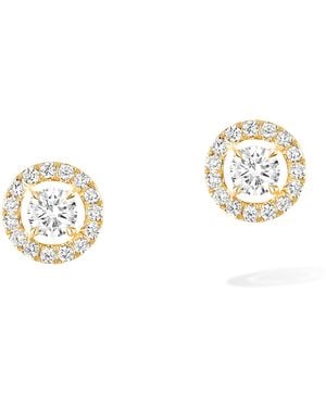 Messika Joy And Diamond Small Stud Earrings - Metallic