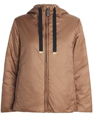 Max Mara Water-Repellent Padded Jacket - Brown