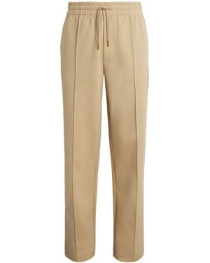 CASABLANCA Drawstring Punto Joggers - Natural