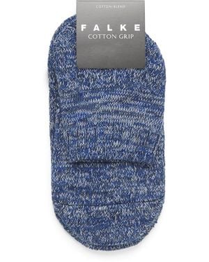 FALKE Cotton Grip Ankle Socks - Blue