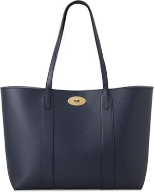 Mulberry Leather Bayswater Tote Bag - Blue