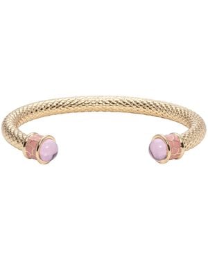 Halcyon Days Plated Salamander Torque Bracelet - Natural