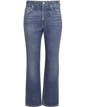 Rag & Bone Miramar Harlow Straight Jeans - Blue