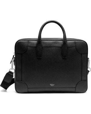 Mulberry Leather Belgrave Briefcase - Black