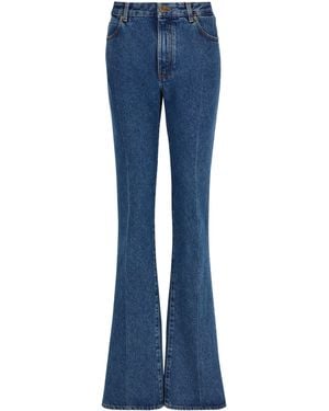 Balmain Elongated Straight Jeans - Blue