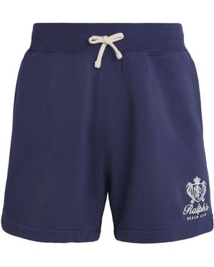 Polo Ralph Lauren Cotton-Blend Beach Club Shorts - Blue
