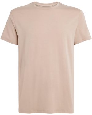 Derek Rose Micro Modal Basel T-Shirt - Natural