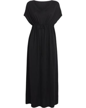 Johnstons of Elgin Superfine Merino Maxi Dress - Black