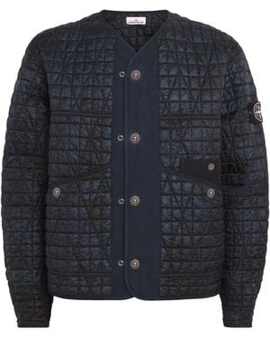 Stone Island Nylon Reps-Tc Corrosion Treatment Quilted Jacke in