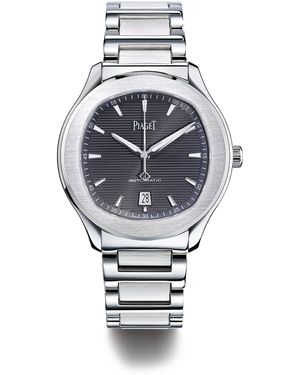 Piaget Stainless Steel Polo Date Watch - Metallic