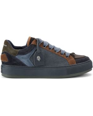 Kurt Geiger Suede Southbank Tag Sneakers - Blue