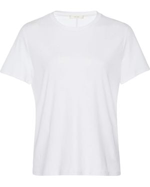 The Row Wesler Cotton T-Shirt - White