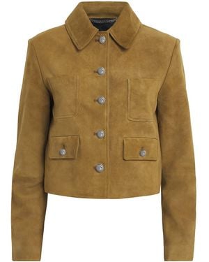 Altuzarra Suede Astley Jacket - Green