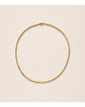 Suzanne Kalan Golden Age Mini Tennis Necklace - Natural