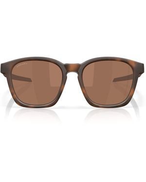Oakley Shackle Square Sunglasses - Brown
