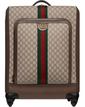 Gucci Medium Savoy Cabin Suitcase (64cm) - Brown