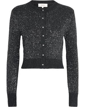 Toccin Knitted Sequin Mollie Cardigan - Black