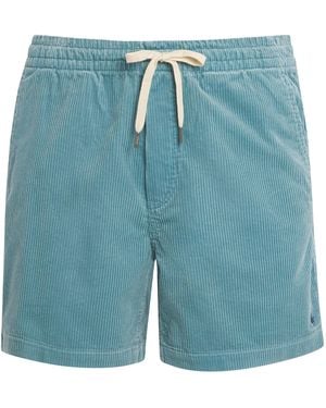 Polo Ralph Lauren Cotton Corduroy Polo Prepster Shorts - Blue