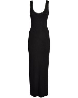 Skims Soft Lounge Maxi Dress - Black